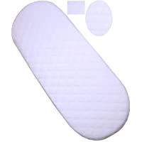 Cesto para moisés para bebé o bebé- con forma ovalada- colchones- cesta de espuma para moisés- para bebé- oval…